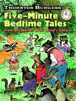 cover image of Thornton Burgess Five-Minute Bedtime Tales